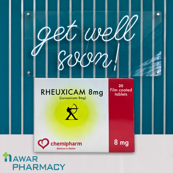 Rheuxicam 8mg 20 tablets Rheuxicam 8mg 20 tablets