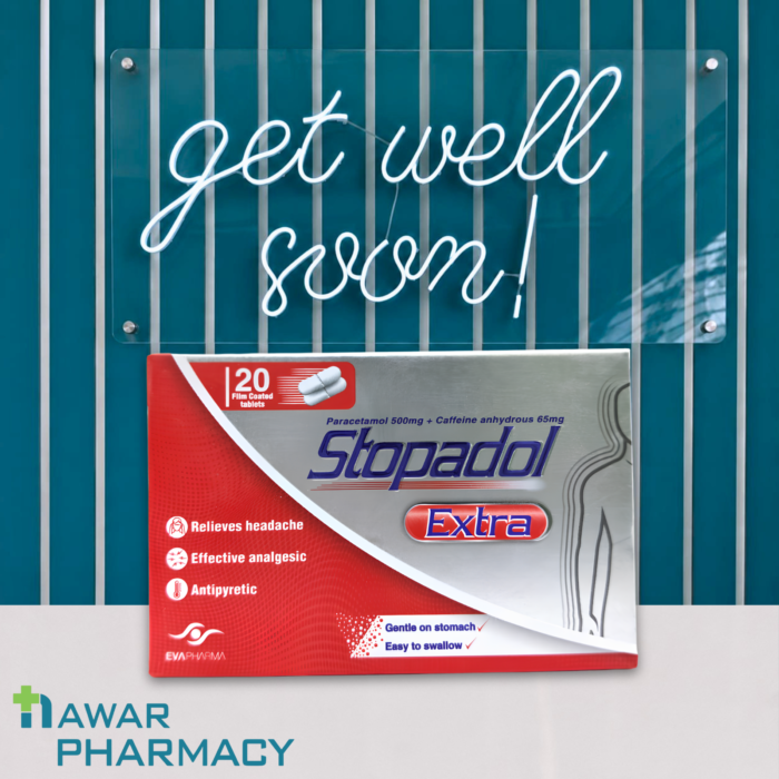 Stopadol extra 20 tablets