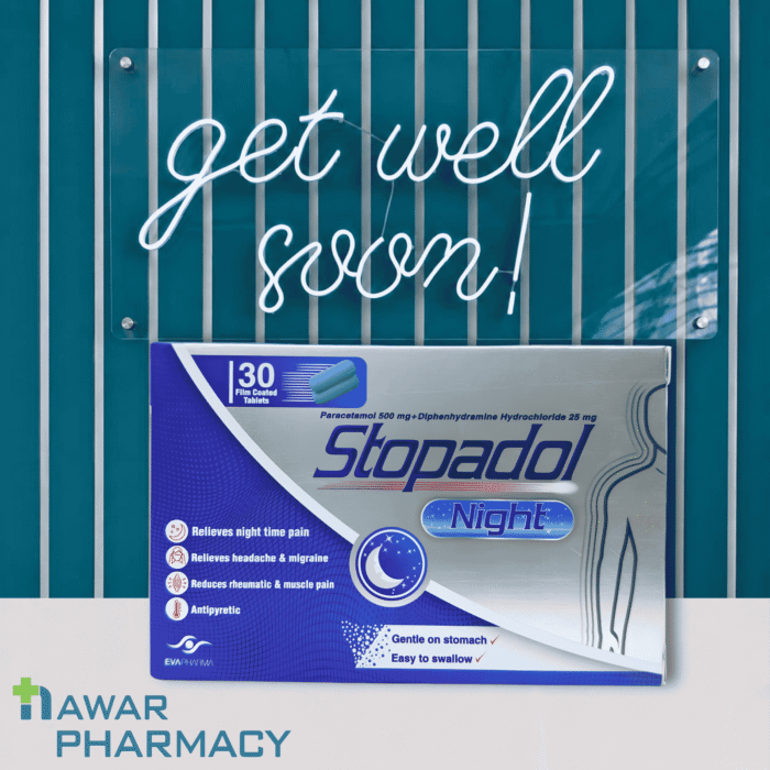 Stopadol night 30 tablets Stopadol night 30 tablets