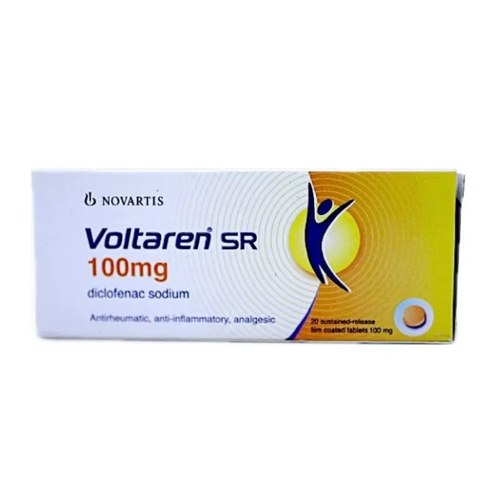 Voltaren SR 100mg 20 Tablets Voltaren SR 100mg 20 Tablets
