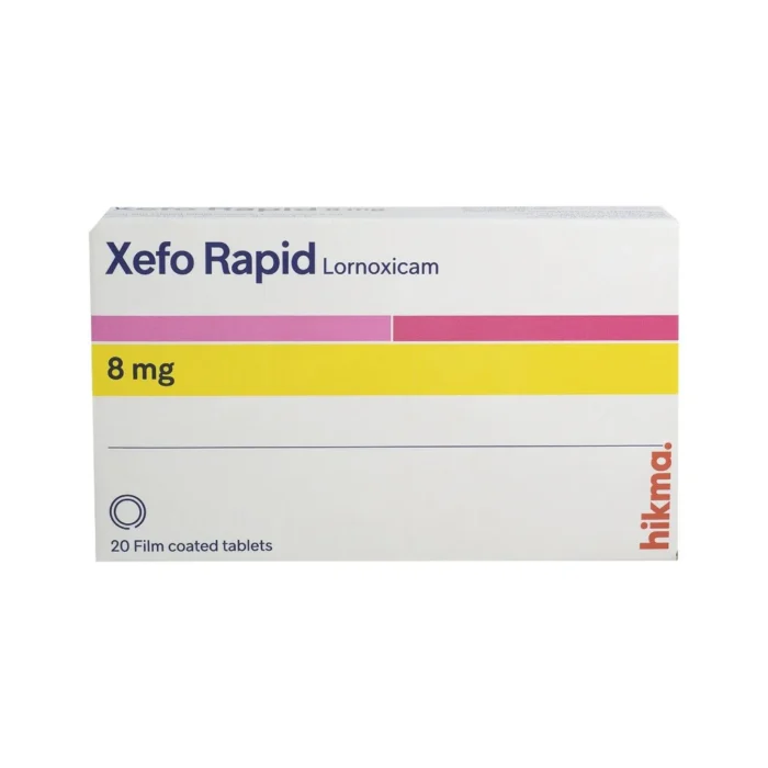 Xefo Rapid 8mg 20 Tablets