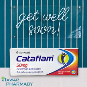 Cataflam 50mg 20 Tablets