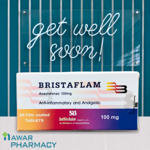 Bristaflam 100mg 20 Tablets