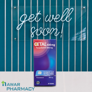 Cetal 500mg 20 Tablets