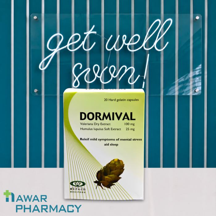 Dormival 20 capsules