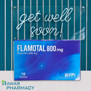 Flamotal 800mg 10 Tablets