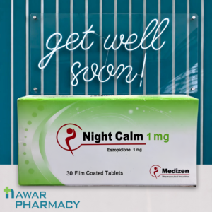 Night Calm 1mg 30 Tablets
