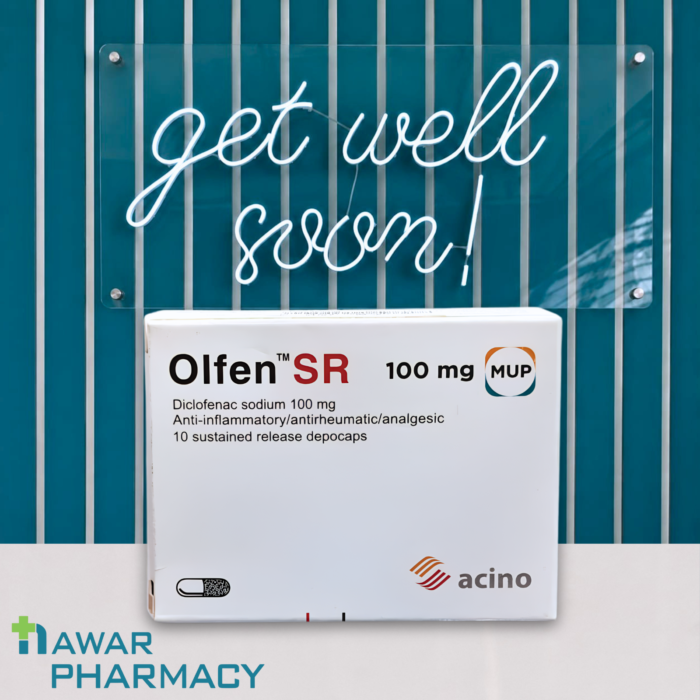 Olfen SR 100mg 10caps Olfen SR 100mg 10caps