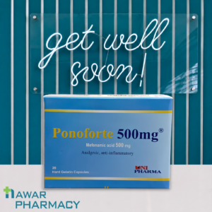Ponoforte 500mg 20 Capsules
