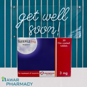 Sleepez 3mg 30 Tablets